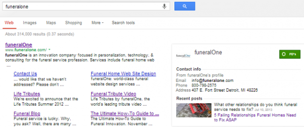 google plus search results