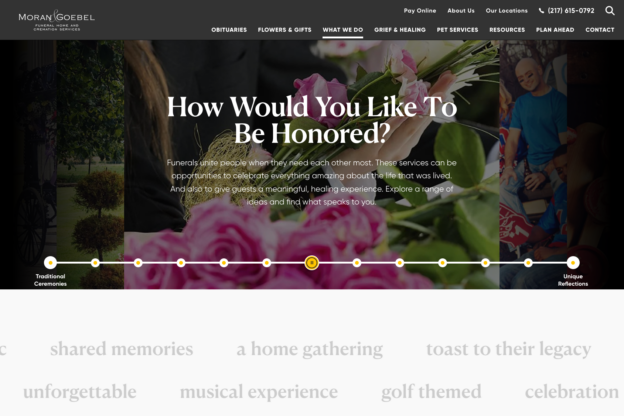 Moran and Goebel Funeral Home and Cremation Services - Life Exploration Tool